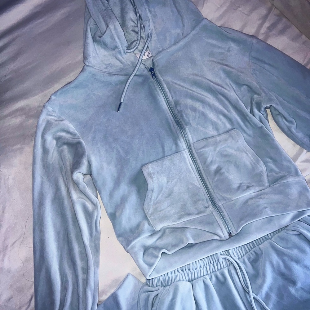 Refuge Y2K velvet matching set